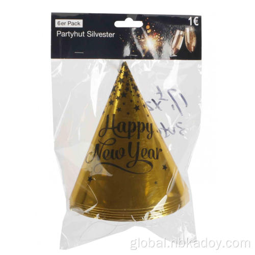 DECORATION BOWS HAPPY NEW YEAR DECORATION PAPER HAT Manufactory